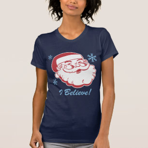 Retro Sankt glauben T-Shirt
