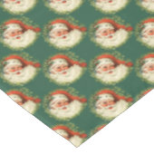 Retro Sankt- Nikolausfeiertag Tischdecke (Schrägansicht)