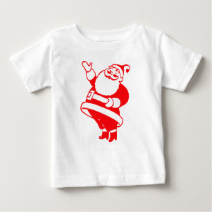 Retro Santa Baby T-shirt
