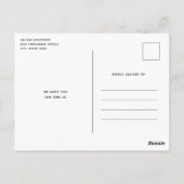 Retro Santa Classic Traditionelles Weihnachtsfest  Postkarte (Rückseite)