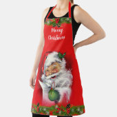 Retro Santa Claus Erwachsene oder Kinder Weihnacht Schürze (InSitu)