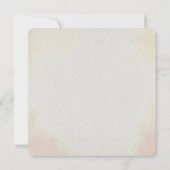 Retro Santa Claus Illustration Einladung (Rückseite)