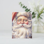 Retro Santa Claus in einem Red Hat Weihnachten (Stehend Vorderseite)