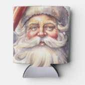 Retro Santa Claus in einem Red Hat Weihnachten Dosenkühler (Vorderseite)