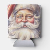 Retro Santa Claus in einem Red Hat Weihnachten Dosenkühler (Rückseite)