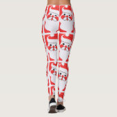Retro Santa Claus Leggings (Rückseite)