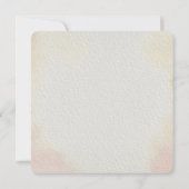 Retro Santa Claus mit Geschenken Einladung (Rückseite)