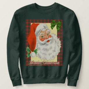 Retro Santa Claus Vintage Weihnachten Sweatshirt