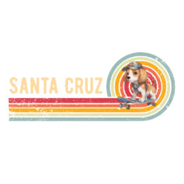 Retro Santa Cruz Skateboarding Beagle T-Shirt