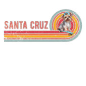 Retro Santa Cruz Skateboarding Yorkshire Terrier T-Shirt