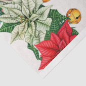 Retro Santa, der einen Weihnachtsfeiertag hält Seidenpapier (Ausschnitt)