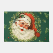 Retro Santa Doormat Fußmatte (Vorderseite)