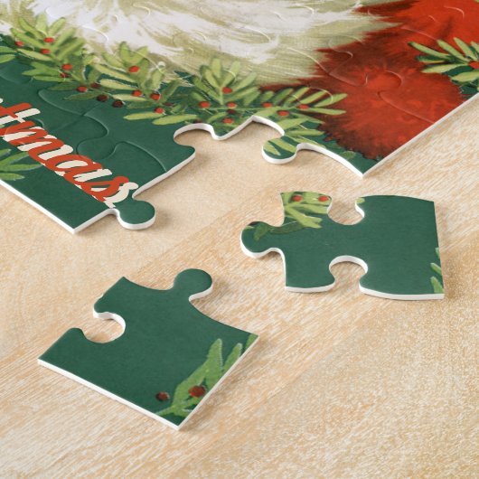 Retro Santa Gift Puzzle (Seite)