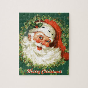 Retro Santa Gift Puzzle