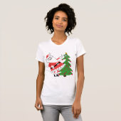 Retro Santa Holiday Tshirts und Geschenke (Vorne ganz)
