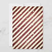 Retro Santa Jingle Mingle Be Merry Christmas Party Einladung (Rückseite)