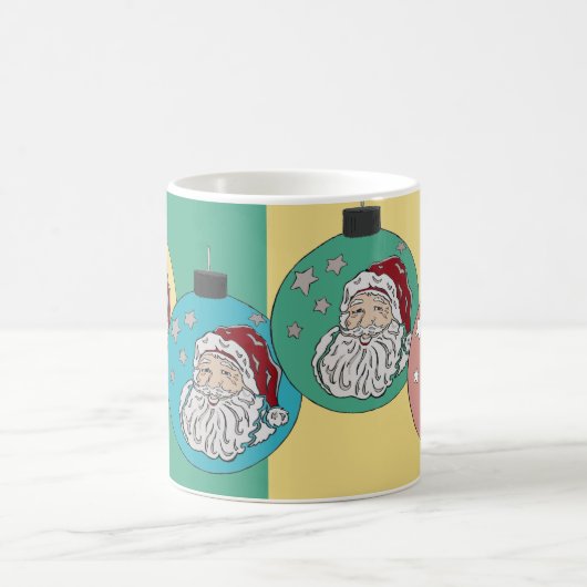 Retro Santa Kaffeetasse (Mittel)