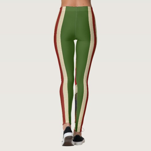 RETRO SANTA LEGGINGS (Rückseite)