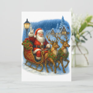 Retro Santa Vintage 90er Weihnachten Cozy Winter