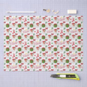 Retro Santa Weihnachts-Tissue Seidenpapier (Handwerk)