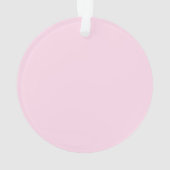 Retro Santa Weihnachtsblase Vintag Ornament (Rückseite)