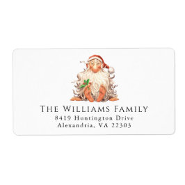 Retro Santa Weihnachtsfeiertag