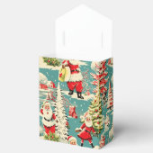 Retro Santa Wonderland 2 Geschenkschachtel (Geöffnet)