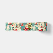 Retro Santa Wunderland 2 Ripsband (Vorderseite)