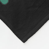 Retro Santa's Favorite Speech Language Christmas S Fleecedecke (Ecke)