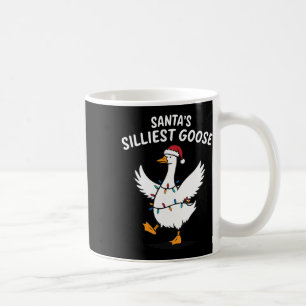 Retro Santa's Silmost Goose Weihnachtsgoose Albern Kaffeetasse