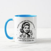 Retro Sarcastic Tasse - Cookies (Links)