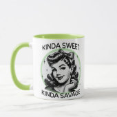 Retro Sarcastic Tasse - Cookies (Links)