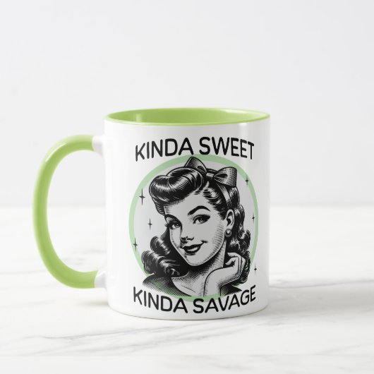 Retro Sarcastic Tasse - Cookies (Links)