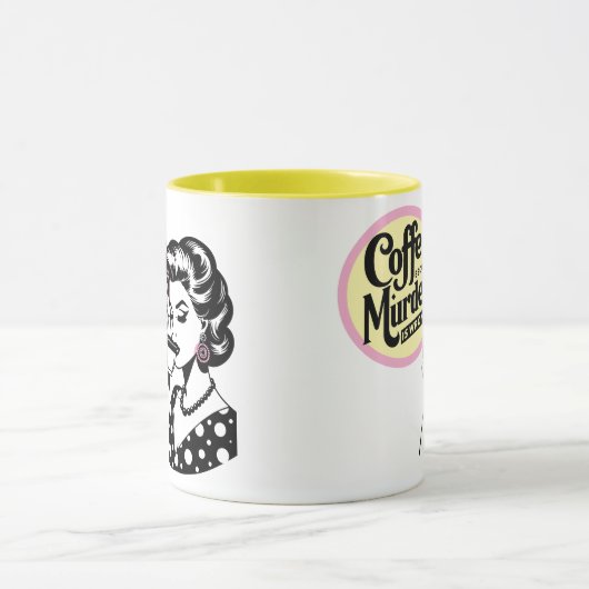 Retro Sarcastic Tasse - Kaffee Weil (Zentrum)