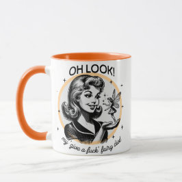 Retro Sarcastic Tasse - Oh schau mal!