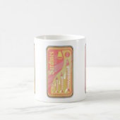 Retro-Sardinenposter Kaffeetasse (Mittel)