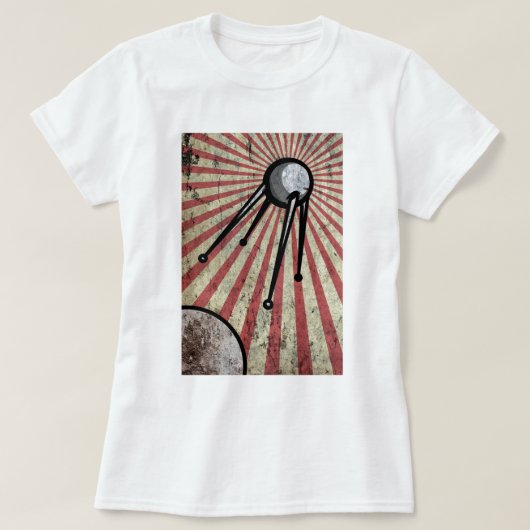 Retro Satelitte T-Shirt (Design vorne)
