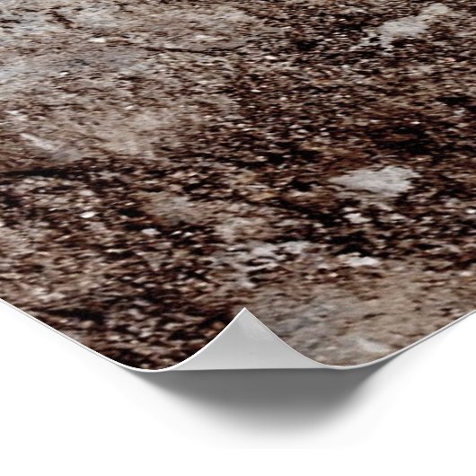 Retro-Satellit Poster (Ecke)