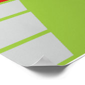 Retro Saturday Morning Poster (Ecke)