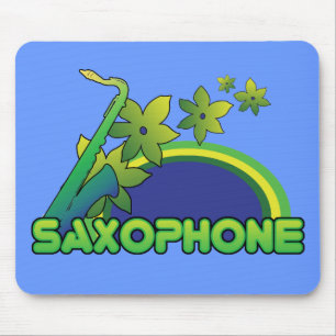 Retro Sax Mousepad