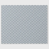 Retro Scallop Geometric Pattern Geschenkpapier (Flach)
