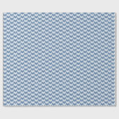 Retro Scallop Geometric Pattern Geschenkpapier (Flach)