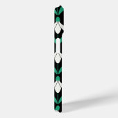 Retro Scandi Mitte Jahrhundert Modernes Schneefall Case-Mate iPhone Hülle (Rückseite / Rechts)