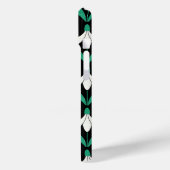 Retro Scandi Mitte Jahrhundert Modernes Schneefall Case-Mate iPhone Hülle (Rückseite / Links)