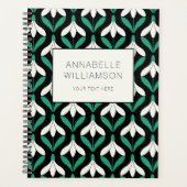 Retro Scandi Mitte Jahrhundert Modernes Schneefall Planer (Vorderseite)