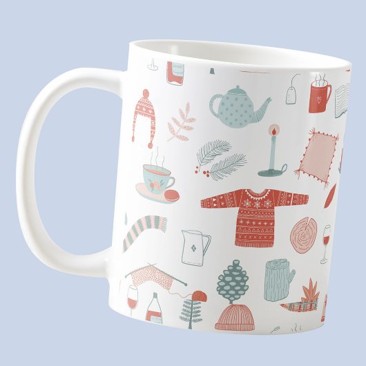 Retro Scandinavian Hygge Kaffeetasse