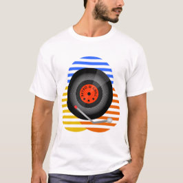Retro Schallplatte T-Shirt