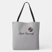 Retro-Schallplattenmusik Tasche (Rückseite)