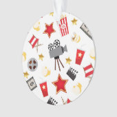 Retro Schauspiel-Film-Theater/Theater Ornament (Vorderseite)