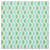 Retro Scheibe-aquamarines Gewebe Stoff (Muster)